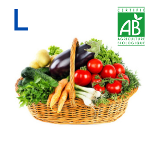 [PanierPRO-0004] Panier Fruits et légumes 100% Bio L